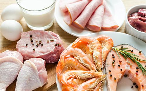 Proteinrige fødevarer