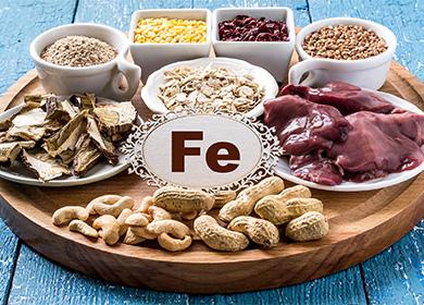 Aliments riches en fer