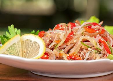 Salată cu ciuperci și legume: ce să adăugați, ce să condimentați și cum să serviți