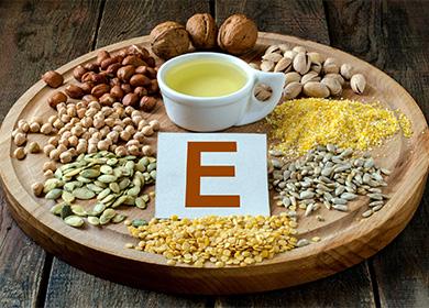 Productos de vitamina E