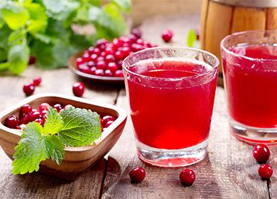 Jus de canneberge