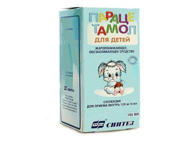 Paquete de paracetamol