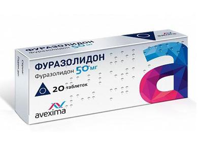 Furazolidonförpackning