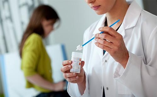 Tube à frottis vaginal