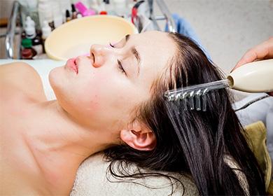 Masaje Darsonval para Cabello