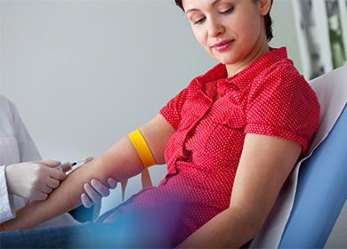 Prise de sang d'une veine