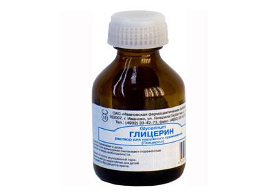 Sticlă de glicerină