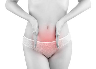 Chica en ropa interior