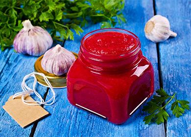 Caviar de sfeclă într-un borcan