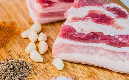 שומן, שום ותבלינים