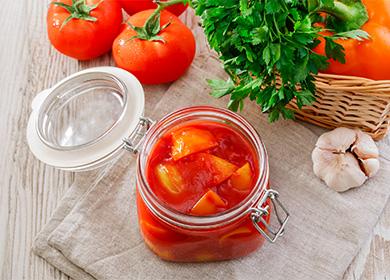 Lecho și piper pentru iarna în bancă