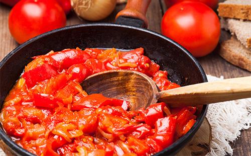 Ardei într-o tigaie