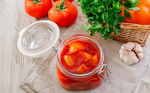 Tomaten im eigenen Saft