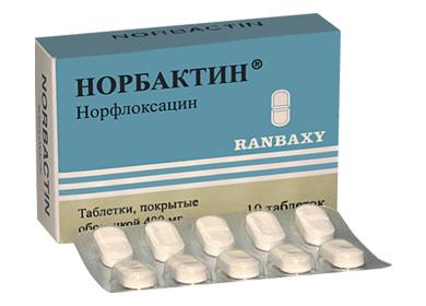 Paquete de norbactina
