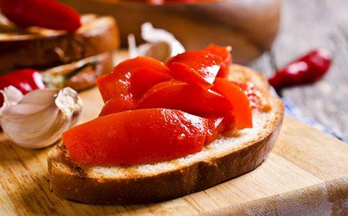 Sandwich au poivre en conserve