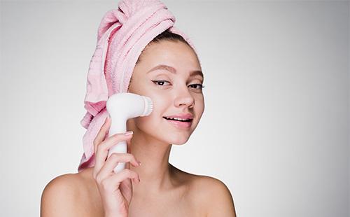 Mesoterapia de la cara.