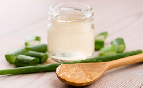 Loção de suco de aloe