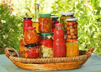 Borcane cu semifabricate de toamnă