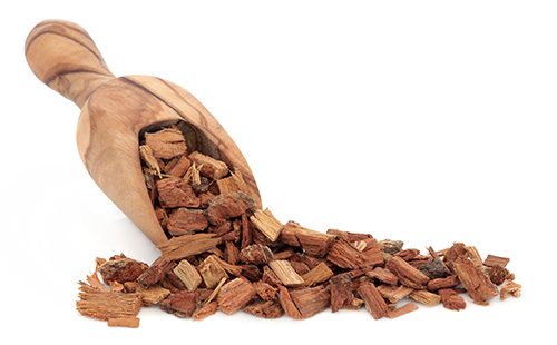 Dubová kůra v kopeček