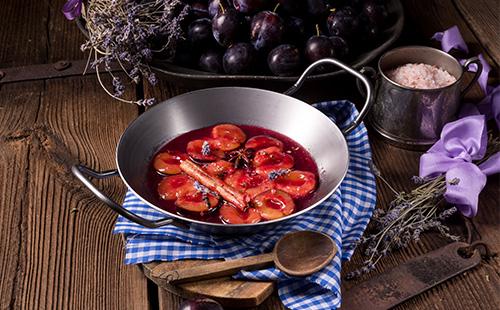 Hacer gelatina de ciruela