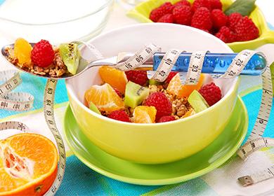 Muesli aux fruits minceur