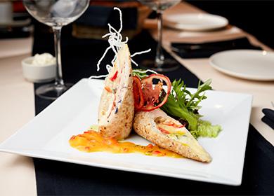 Rouleaux de filet de poulet