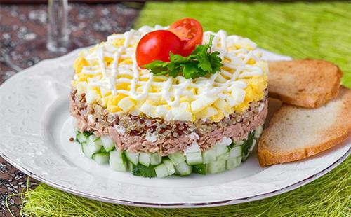 Salada de Atum Puff