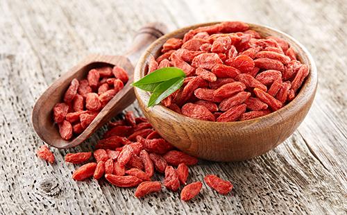Baies de goji séchées