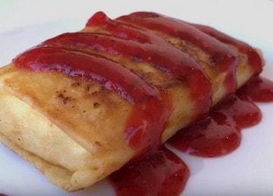 Clătite delicioase cu brânză de căsuță: o rețetă pas cu pas cu fotografii!