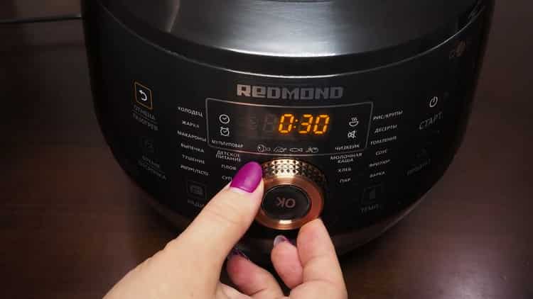 Setați temperatura pentru supă