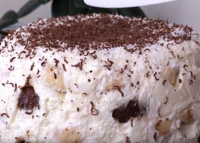 delicioso e lindo bolo de gengibre sem assar: uma receita com fotos e vídeos.