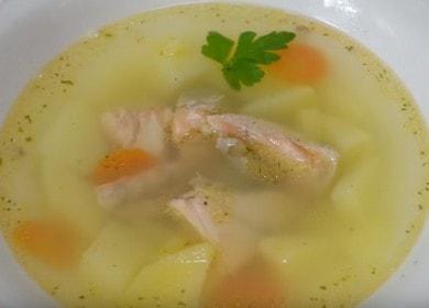 Ureche aromată de somon: rețetă pas cu pas cu o fotografie.