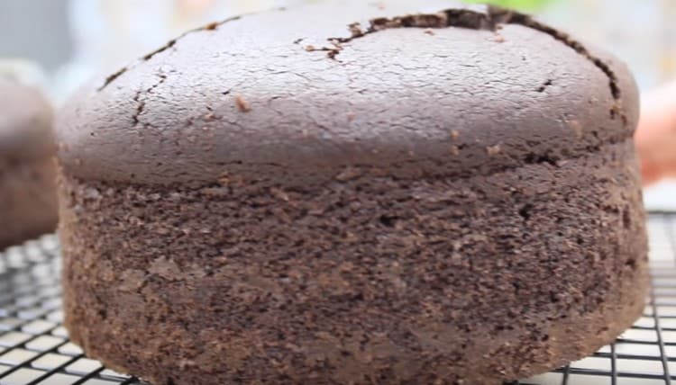 Los pasteles terminados deben enfriarse por completo.