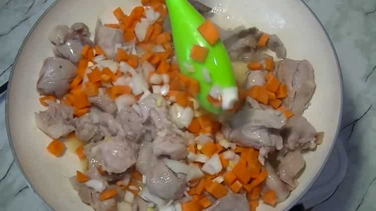 Sikat bahan-bahan untuk memasak