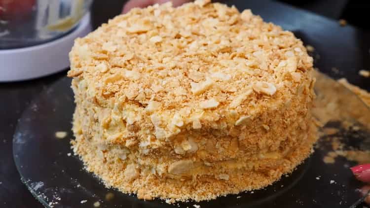 Custard Napoleon Cake - velmi jemný a jednoduchý