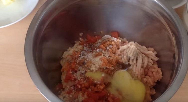 Vi slår æget ud til hakket kød.