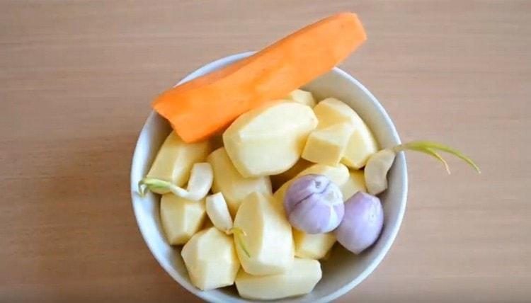 Netegem les verdures i les rentem.