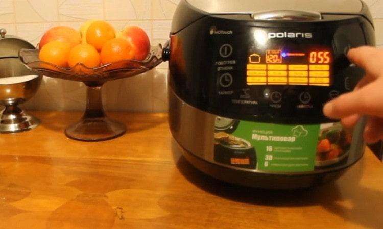 Det tager 55 minutter at tilberede skålen.