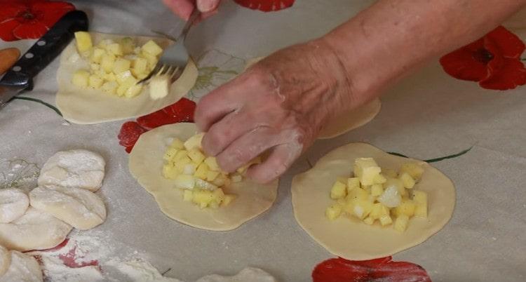 Deasupra umpluturii, adăugați o bucată de unt pentru suculitatea vasului.