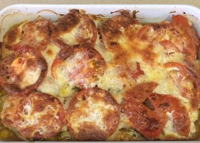 Ang pinaka-masarap na recipe para sa pollock na niluto sa oven