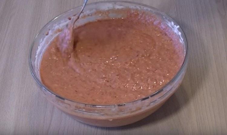 Po přidání mouky by měl být test vyluhován po dobu 10 minut.