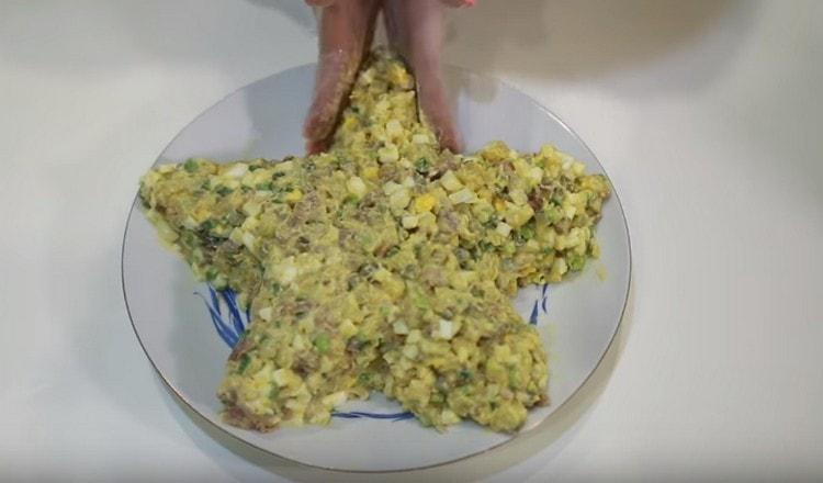 Con nuestras manos corregimos los rayos de la estrella, haciéndolos más nítidos.