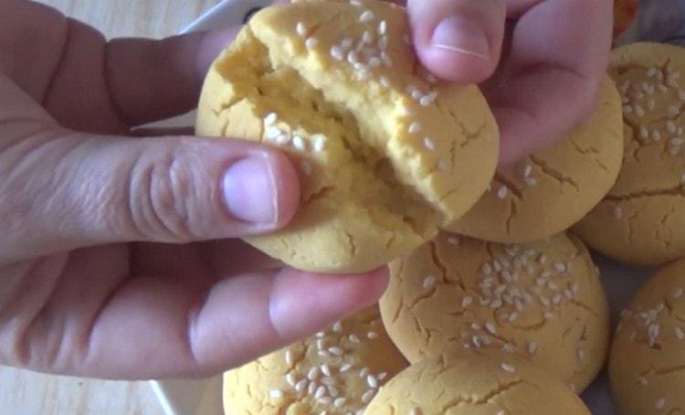 Bu fırınlama gevrek ve yumuşaktır.