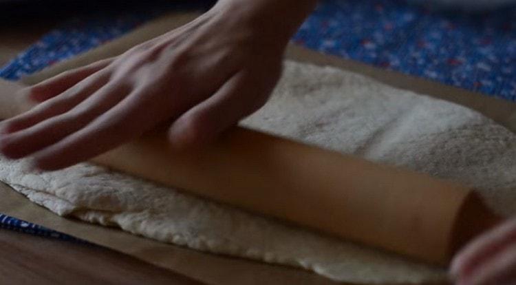 Rul dejen ud med en kavel.