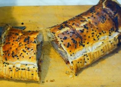 Como preparar uma torta de carne moída rápida e saborosa: receita com foto.