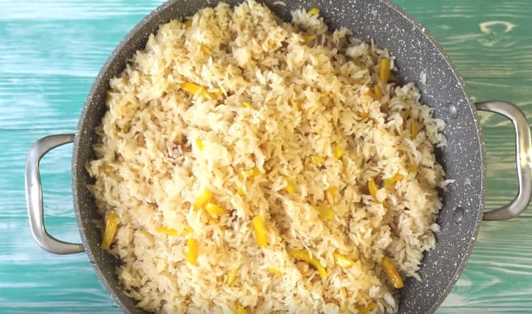 Removemos a cauda gorda do pilau acabado.