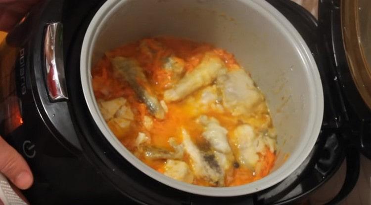 Cuisson en mode ragoût pendant 20 minutes.