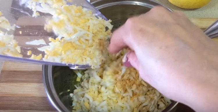 Vi flytter ægene til olie.