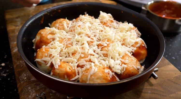 Drys revet ost på toppen af emnet.