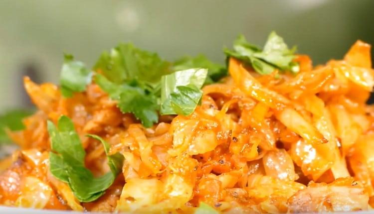 Friptura de pui este gata.